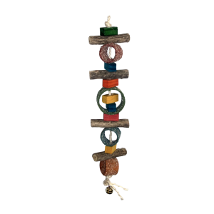 CALCI-GRIT ? JUNGLE RINGS PARROT TOY - BT3003